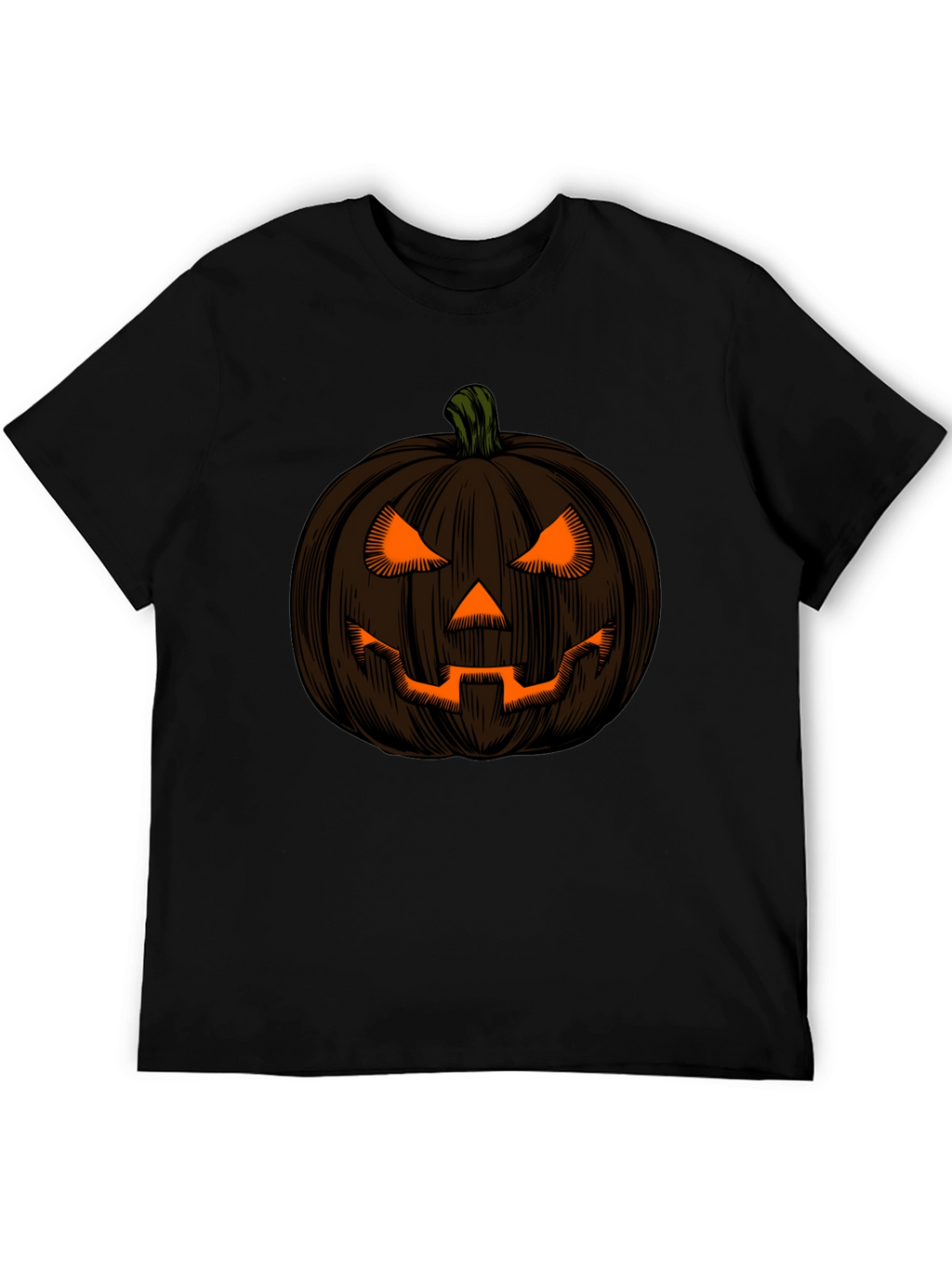Pumpkin Face Halloween T-Shirt