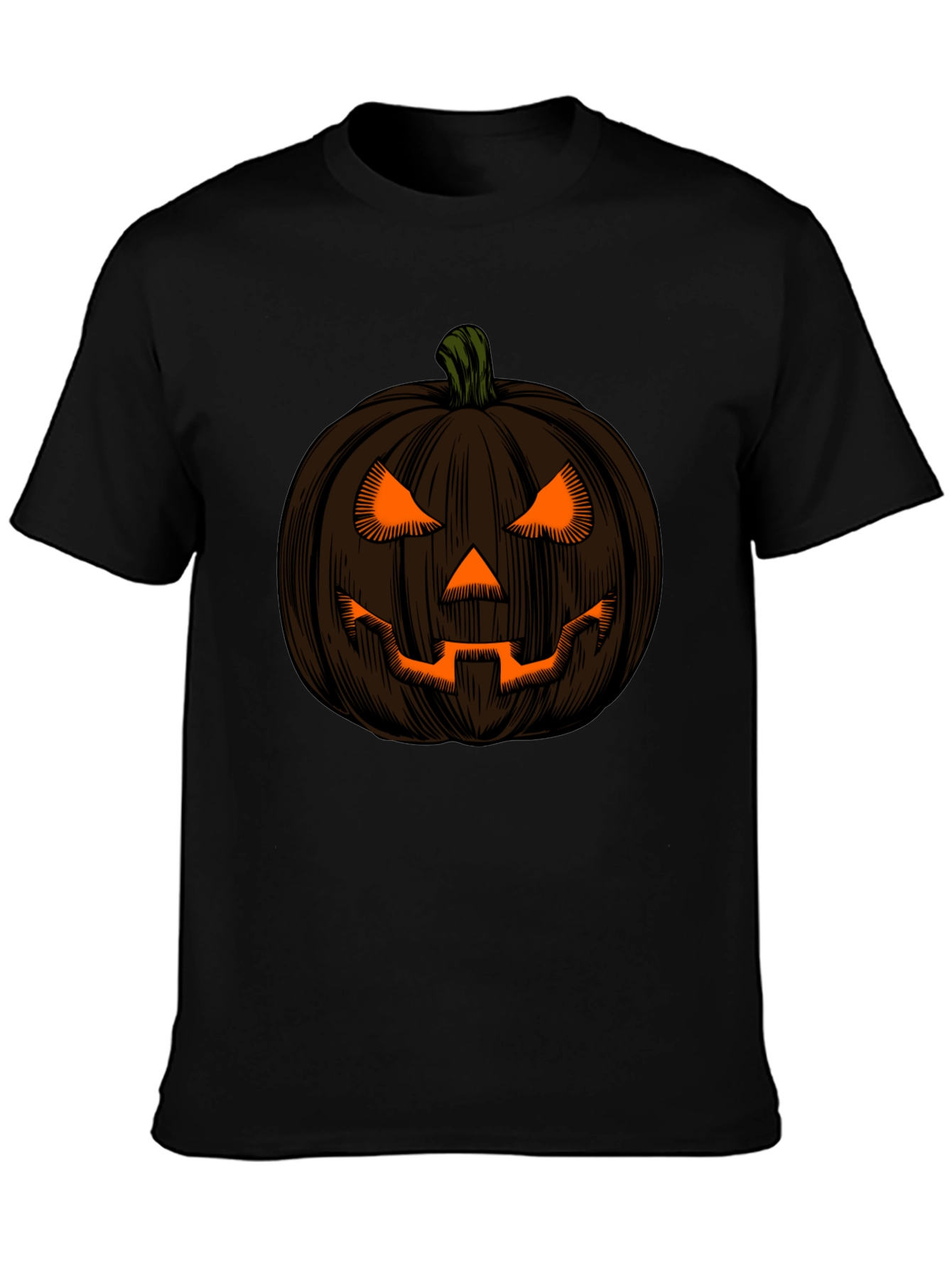 Pumpkin Face Halloween T-Shirt