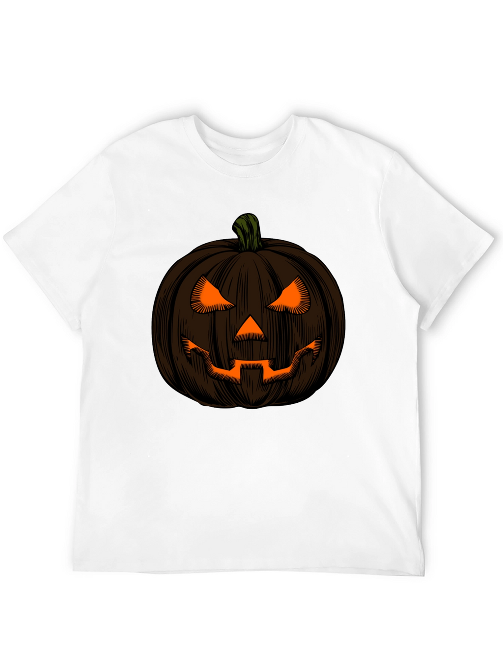 Pumpkin Face Halloween T-Shirt