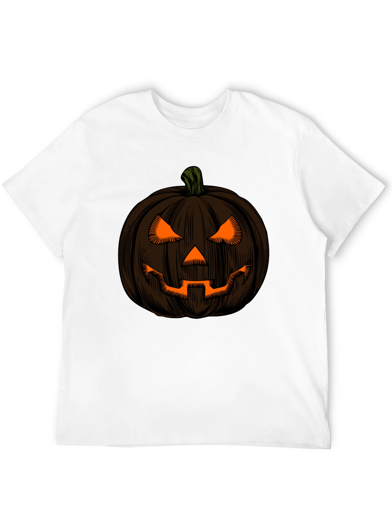 Pumpkin Face Halloween T-Shirt