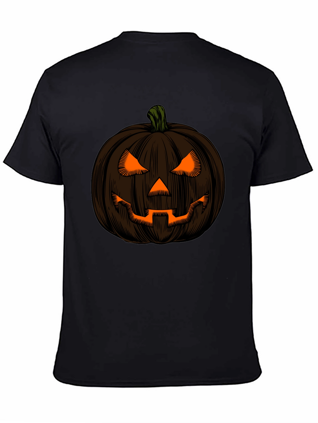 Pumpkin Face Halloween T-Shirt