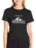 Mountains Graphic T-Shirt - Take Me To The Mountains