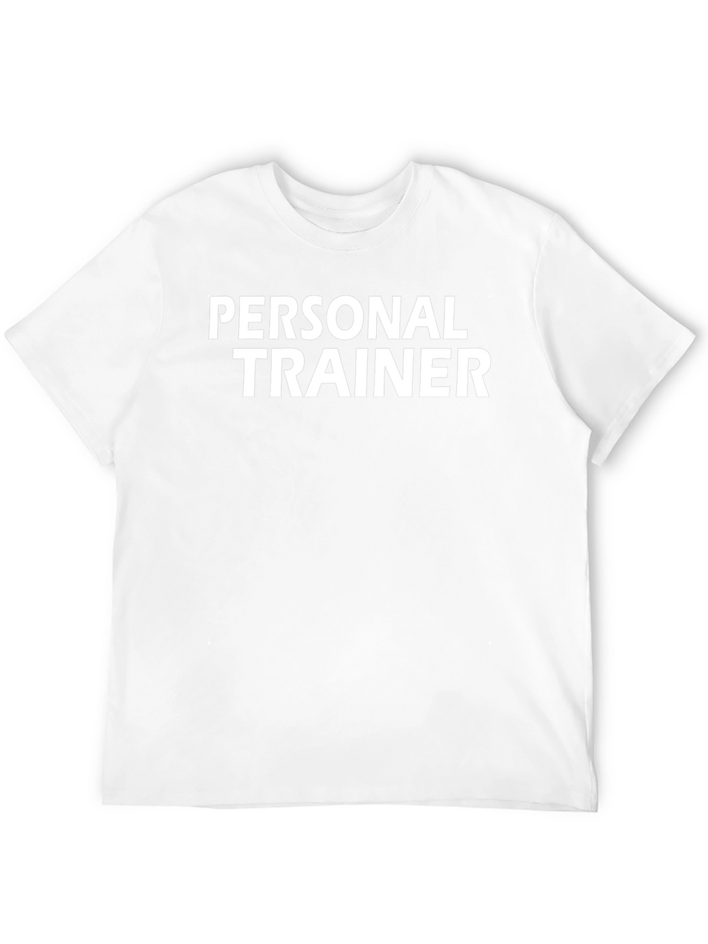 Personal Trainer Black Cotton T-Shirt
