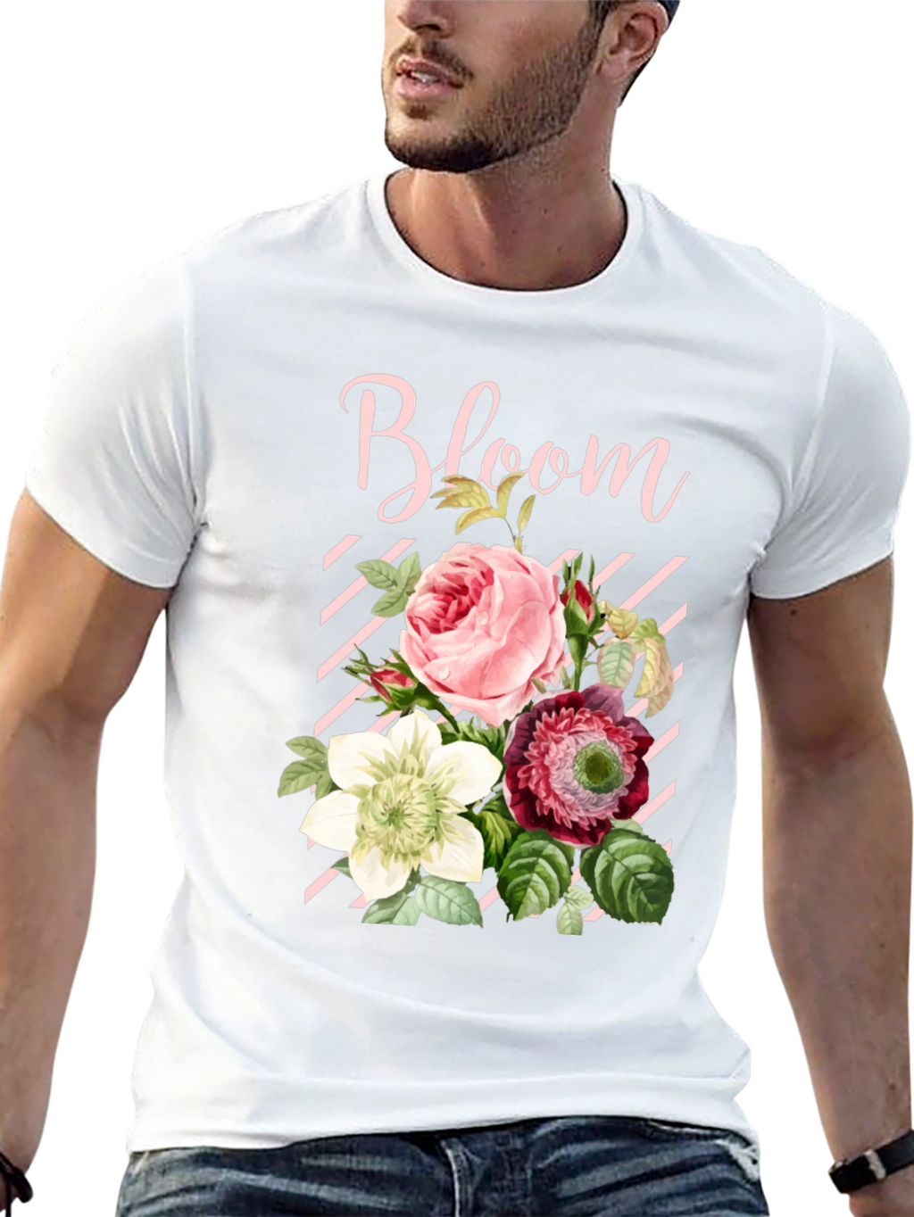 Bloom Floral Graphic Print T-Shirt