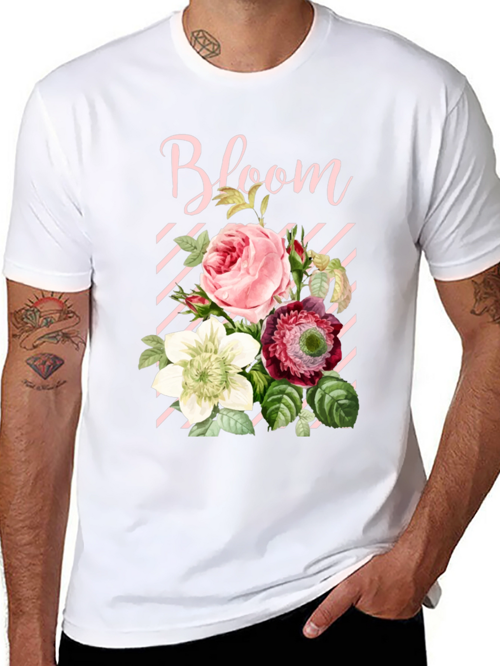 Bloom Floral Graphic Print T-Shirt