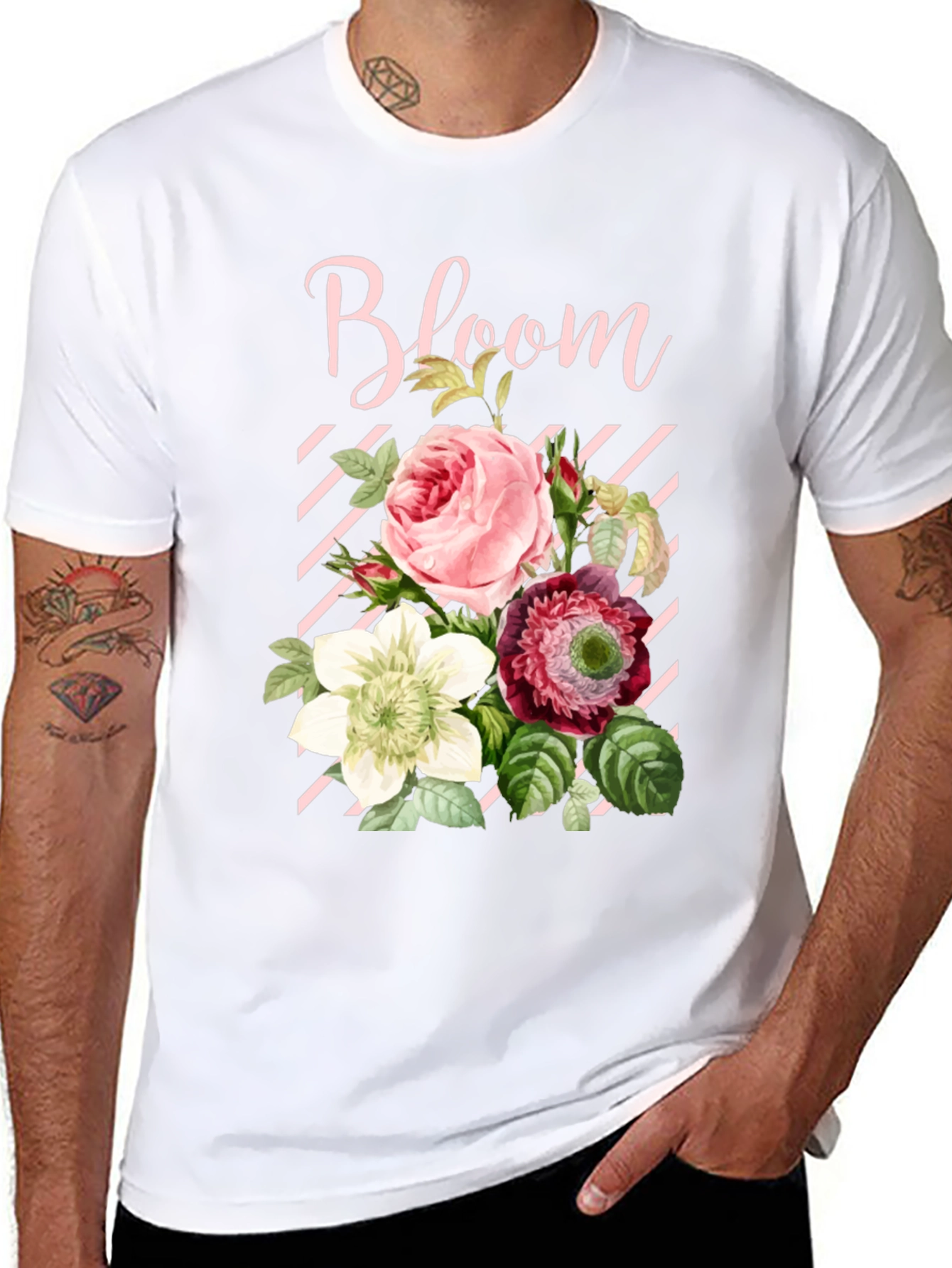 Bloom Floral Graphic Print T-Shirt