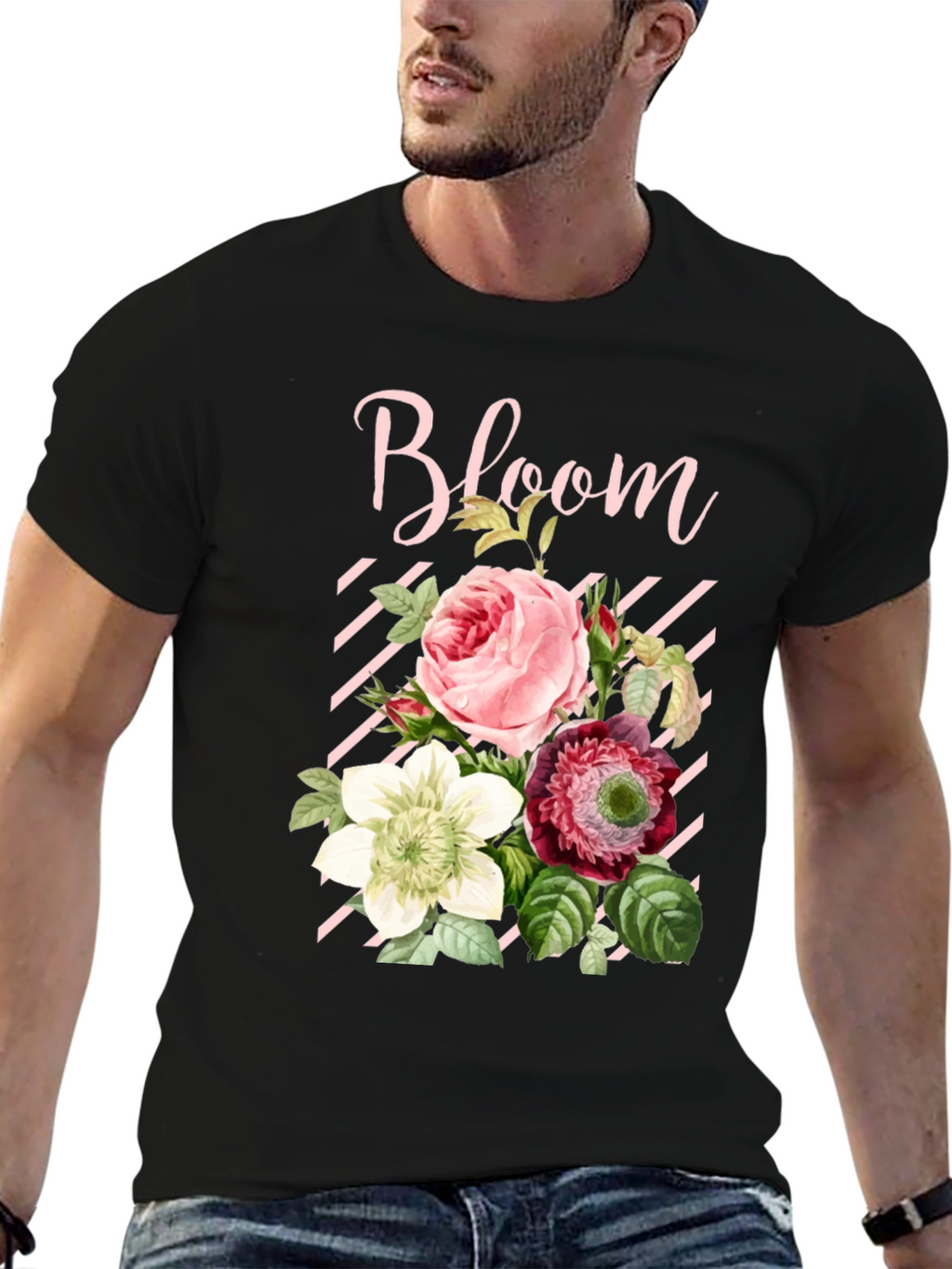 Bloom Floral Graphic Print T-Shirt
