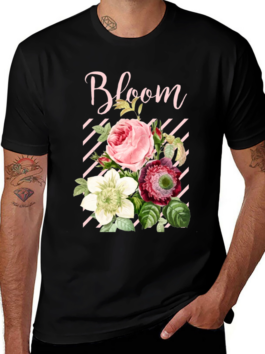 Bloom Floral Graphic Print T-Shirt