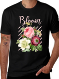Bloom Floral Graphic Print T-Shirt