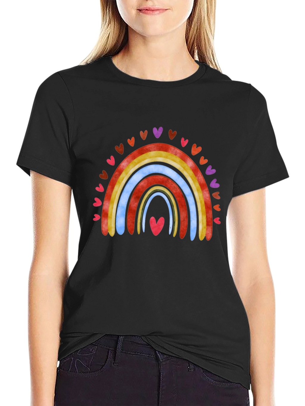 Rainbow Hearts T-Shirt