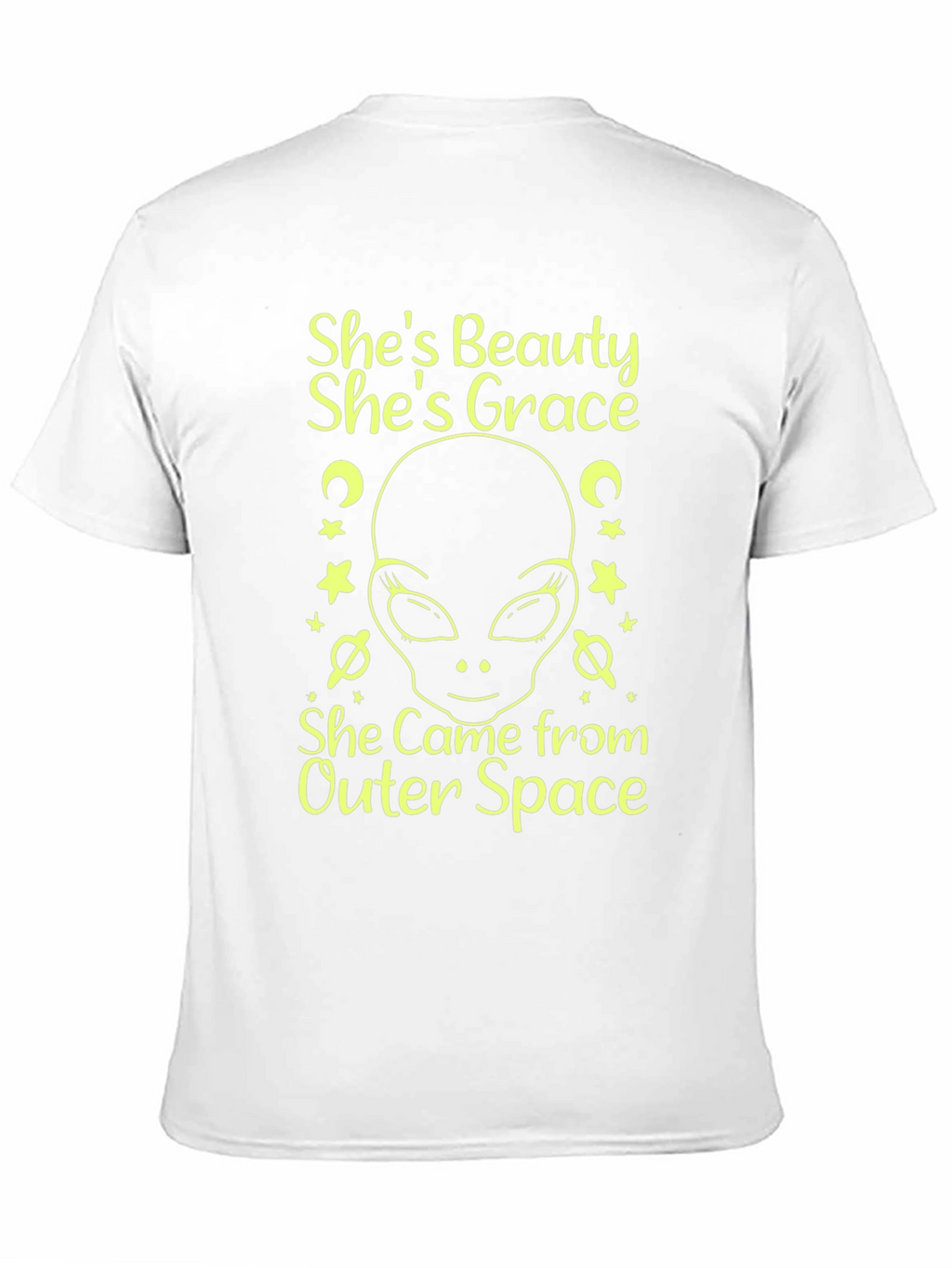 Alien Shes Beauty Shes Grace Graphic Tee