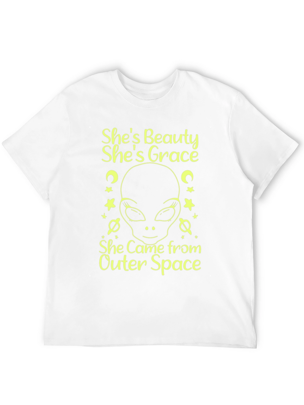 Alien Shes Beauty Shes Grace Graphic Tee