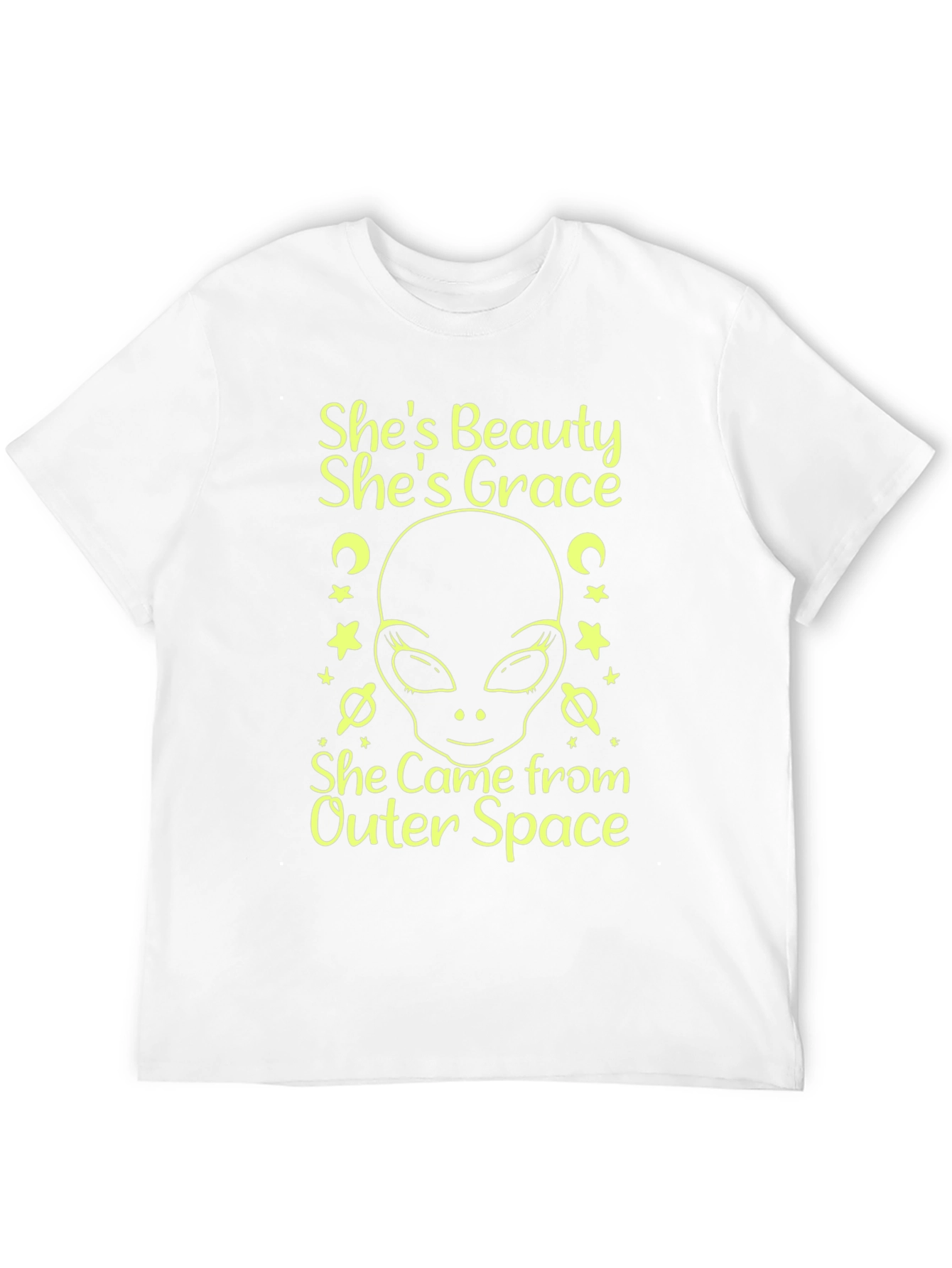 Alien Shes Beauty Shes Grace Graphic Tee