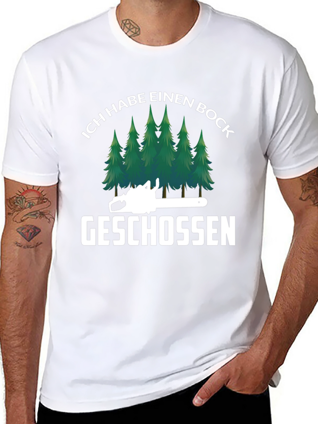 Ich Habe Einen Bock Geschossen T-Shirt