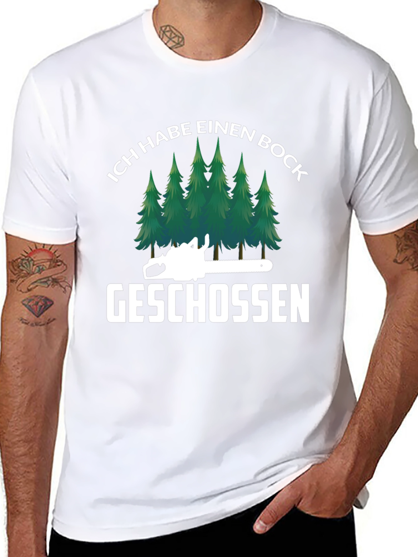 Ich Habe Einen Bock Geschossen T-Shirt