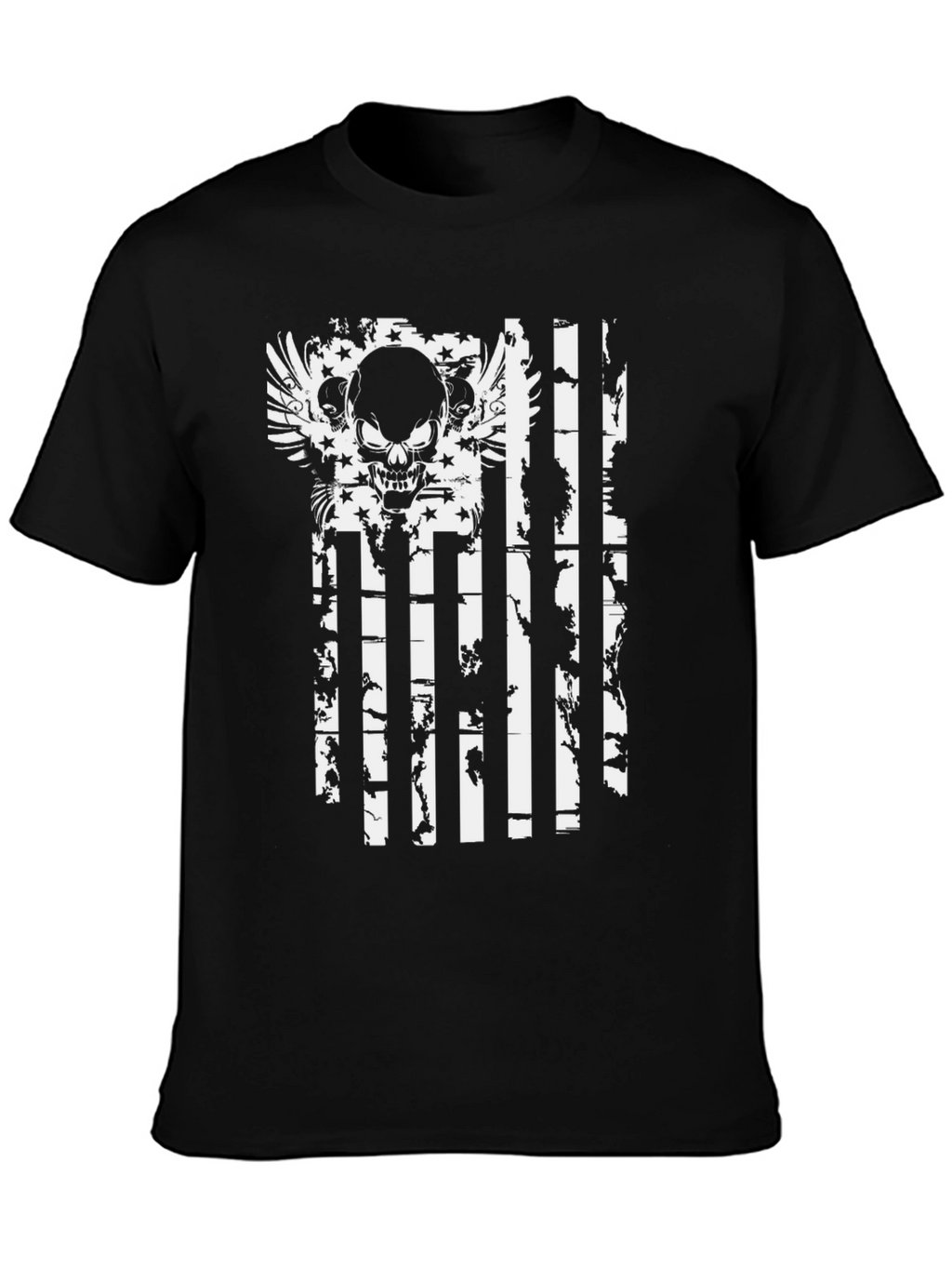 Skull Flag Graphic T-Shirt