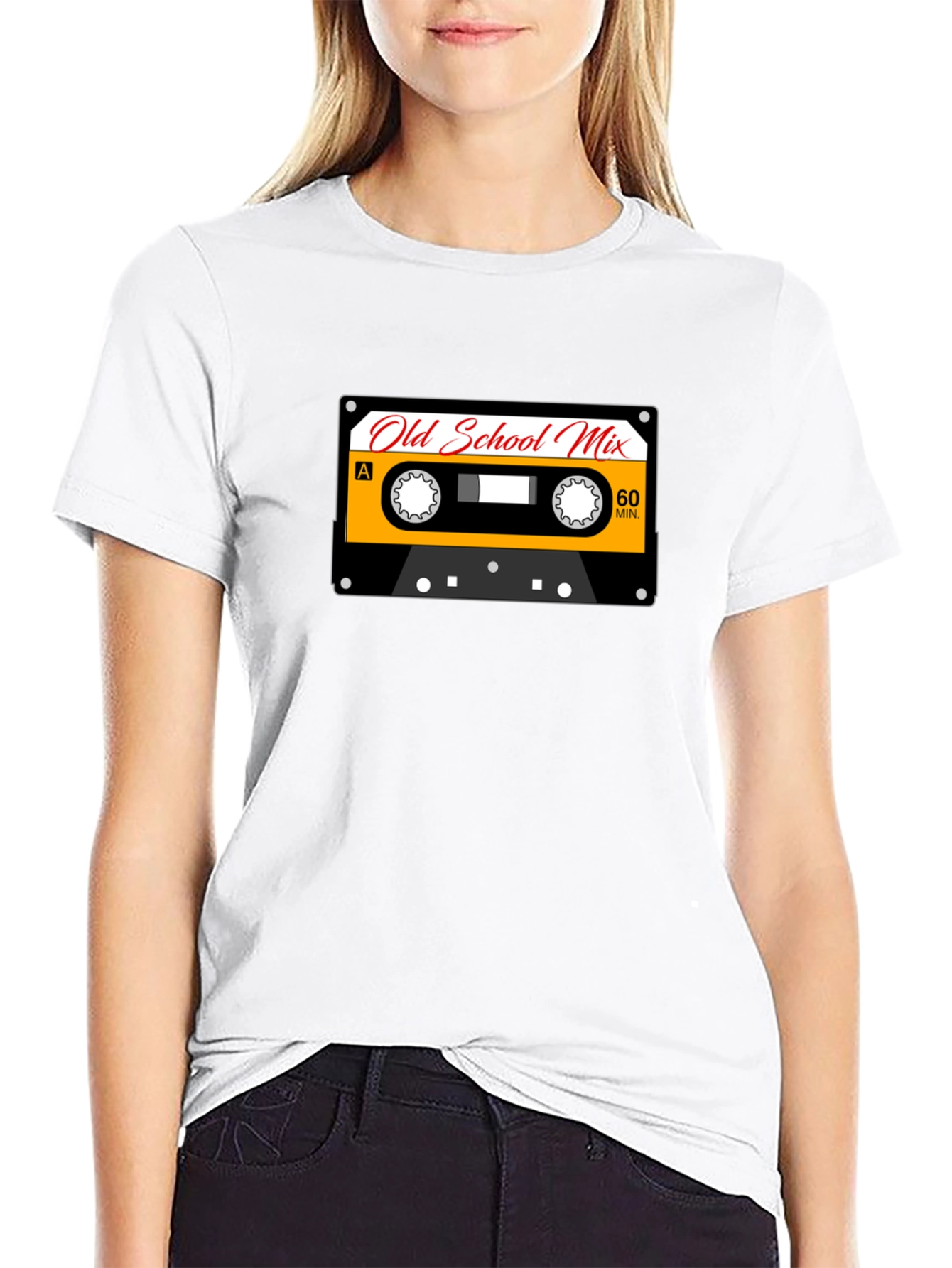 Old School Mix Tape Graphic T-Shirt