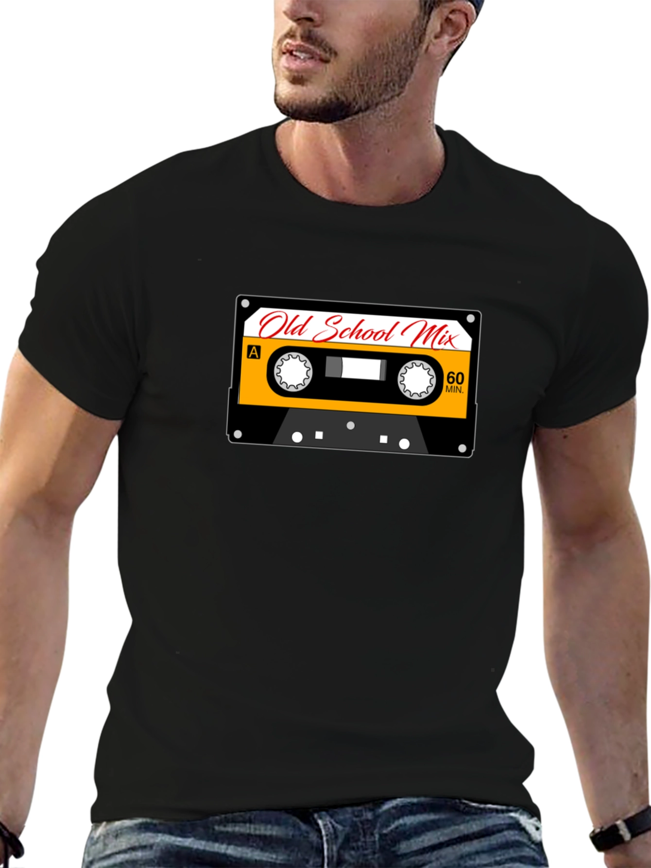 Old School Mix Tape Graphic T-Shirt