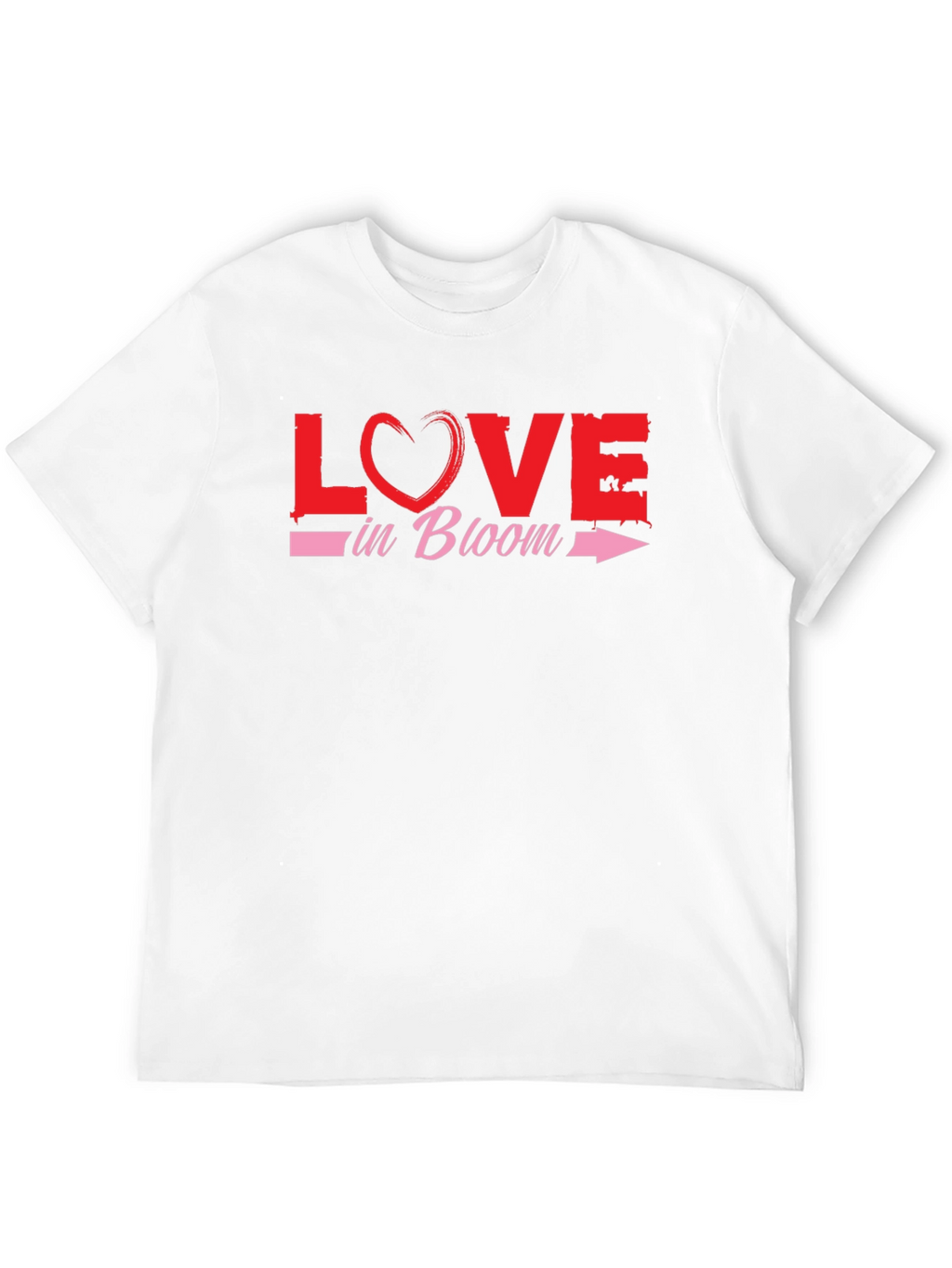 Love in Bloom Graphic T-Shirt - Valentines Day Tee