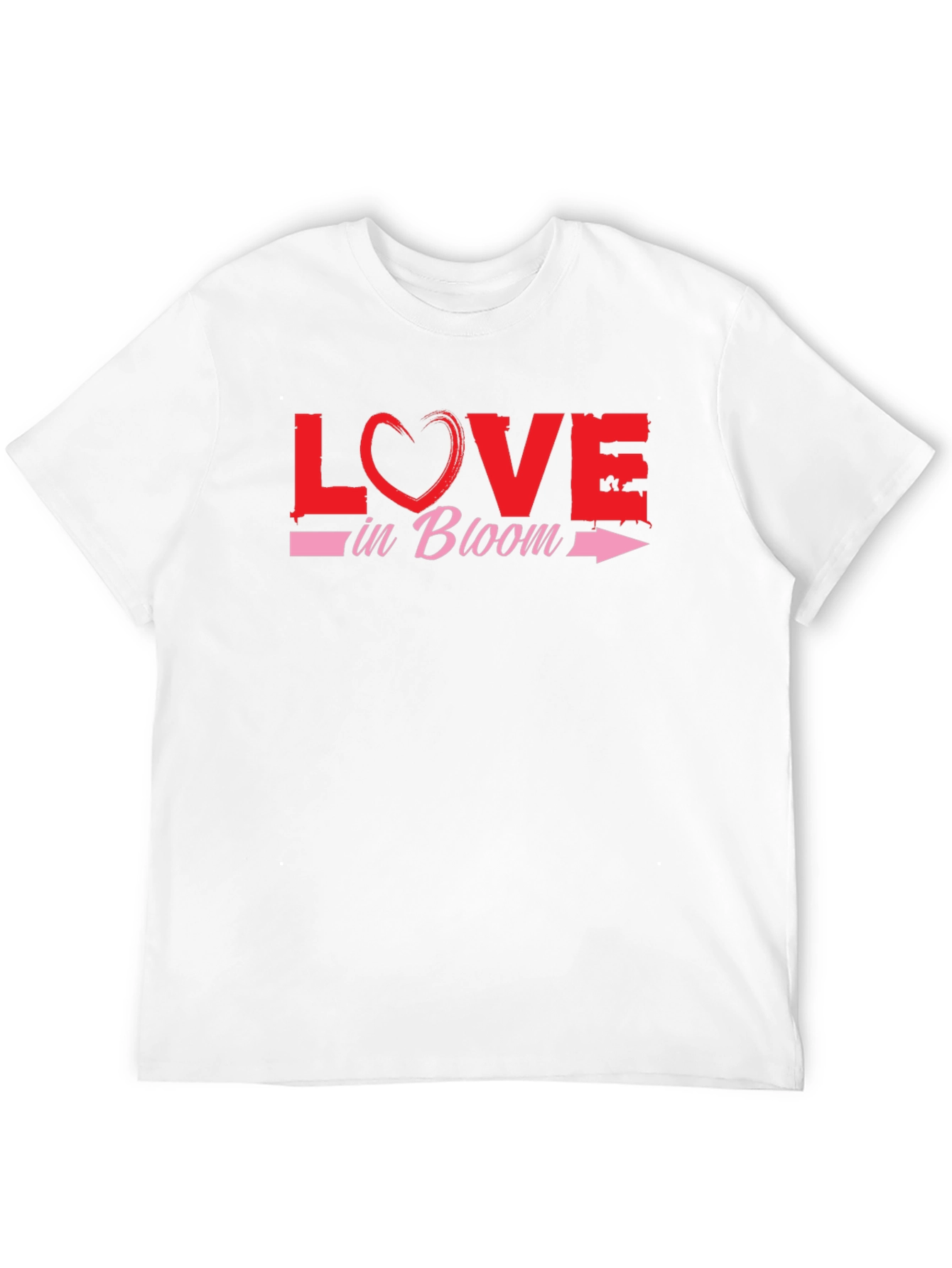Love in Bloom Graphic T-Shirt - Valentines Day Tee