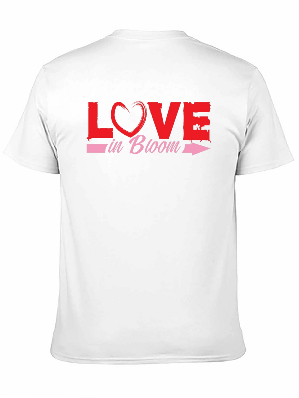 Love in Bloom Graphic T-Shirt - Valentines Day Tee