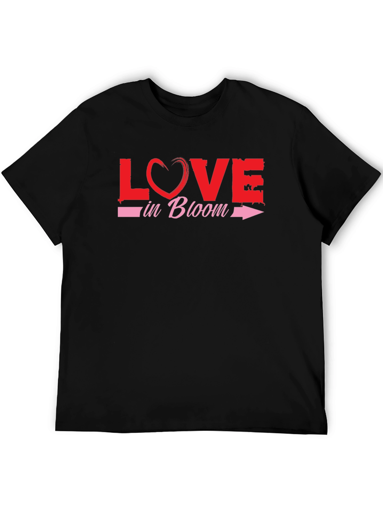 Love in Bloom Graphic T-Shirt - Valentines Day Tee
