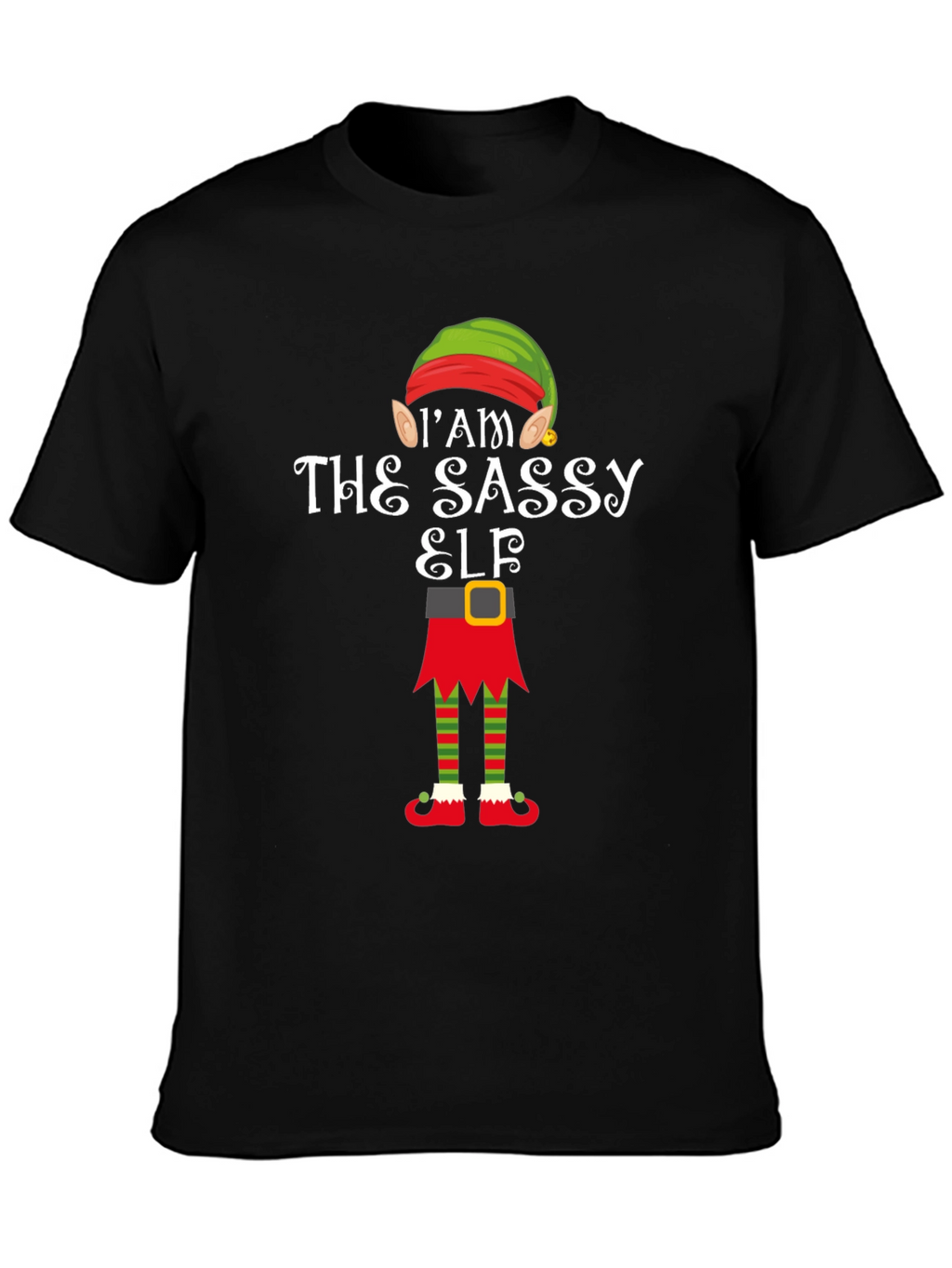 Sassy Elf T-Shirt - Christmas Holiday Tee