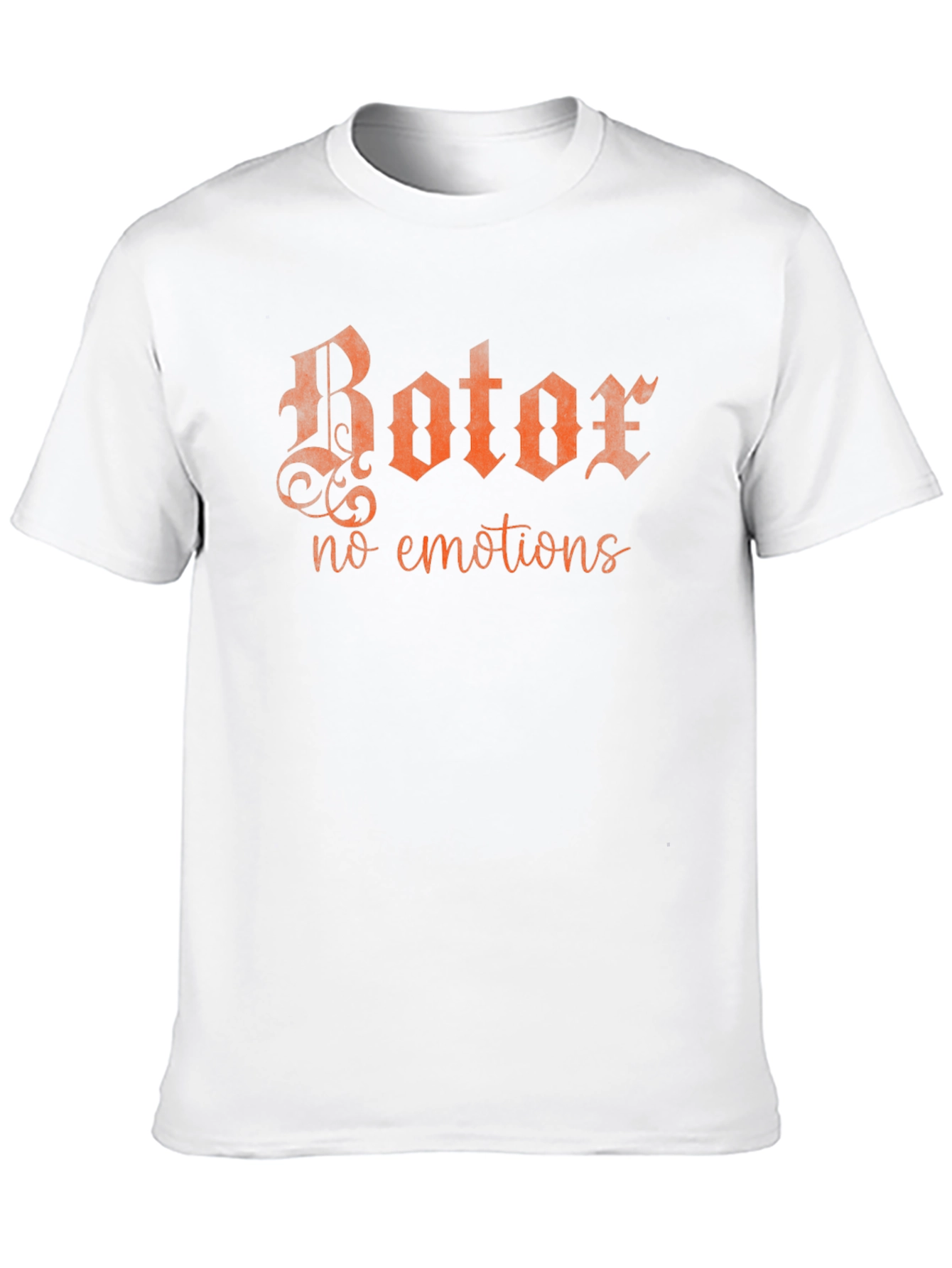 Rotor No Emotions Black Graphic T-Shirt