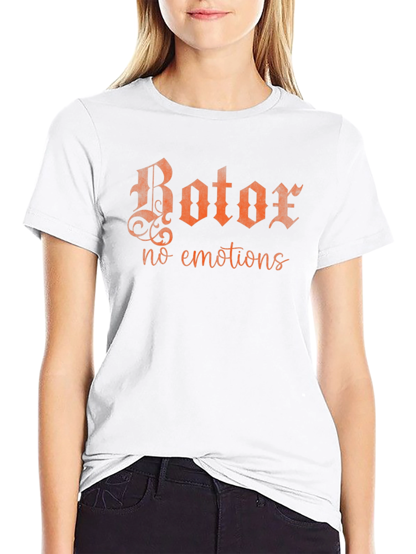 Rotor No Emotions Black Graphic T-Shirt