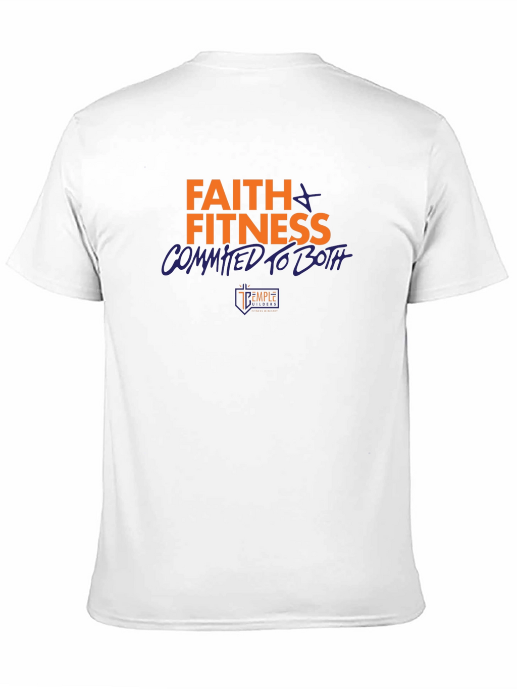 Faith & Fitness Graphic Tee - Black