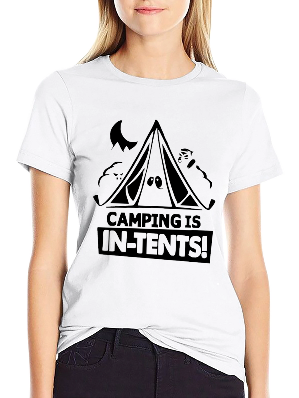 Camping Is In-Tents! Graphic Tee