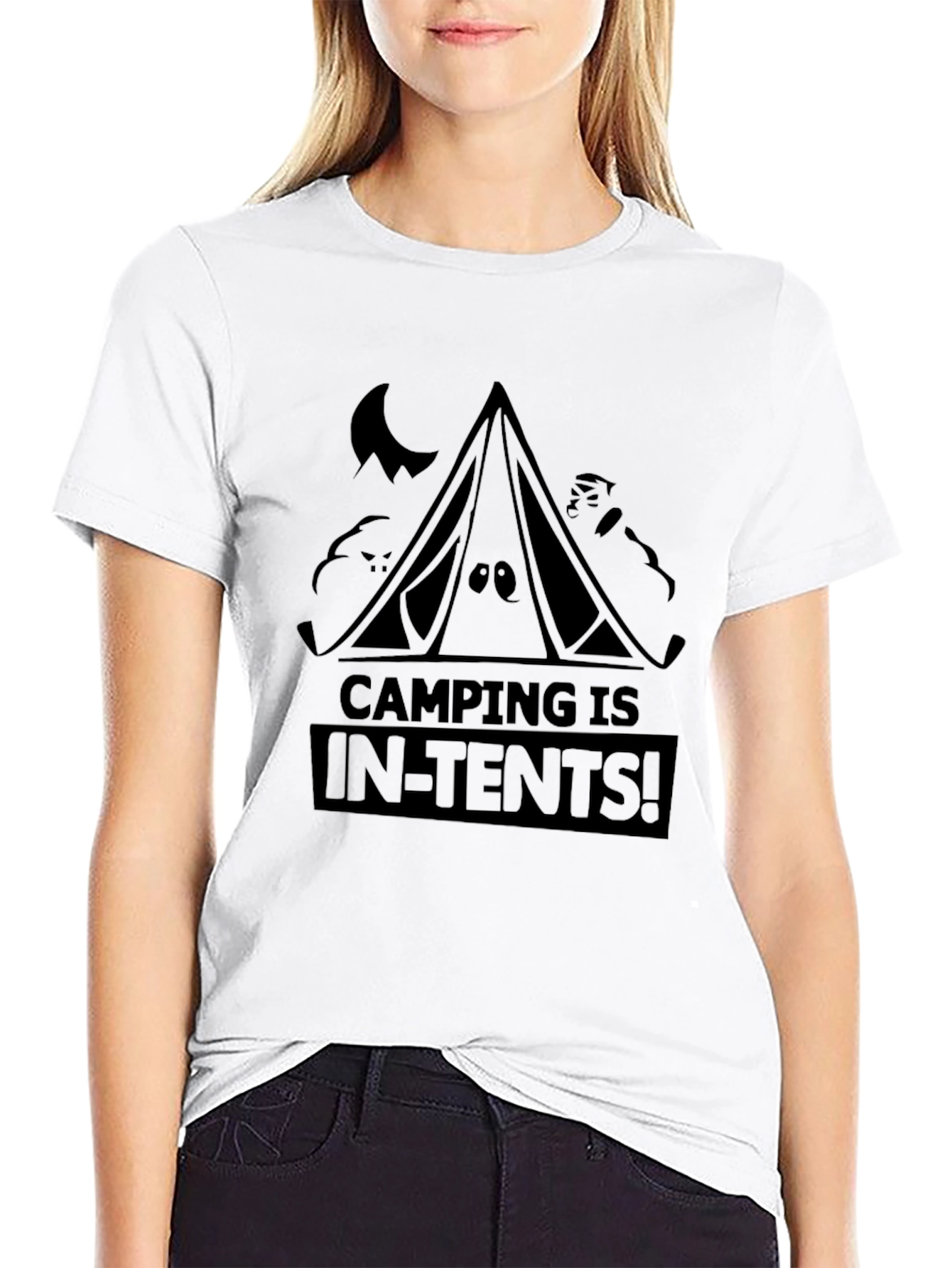 Camping Is In-Tents! Graphic Tee