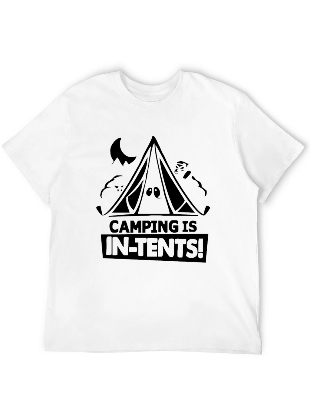 Camping Is In-Tents! Graphic Tee