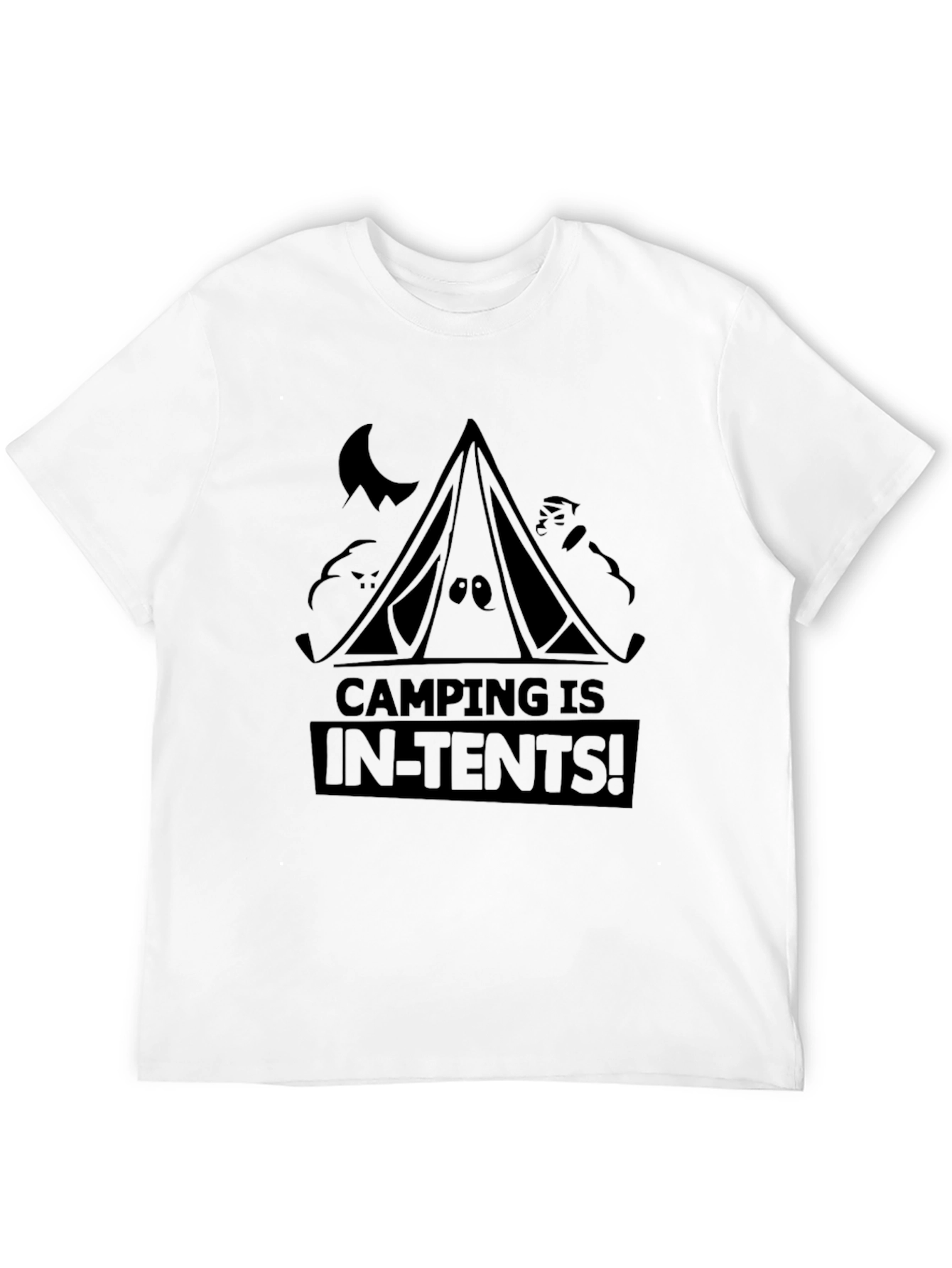 Camping Is In-Tents! Graphic Tee