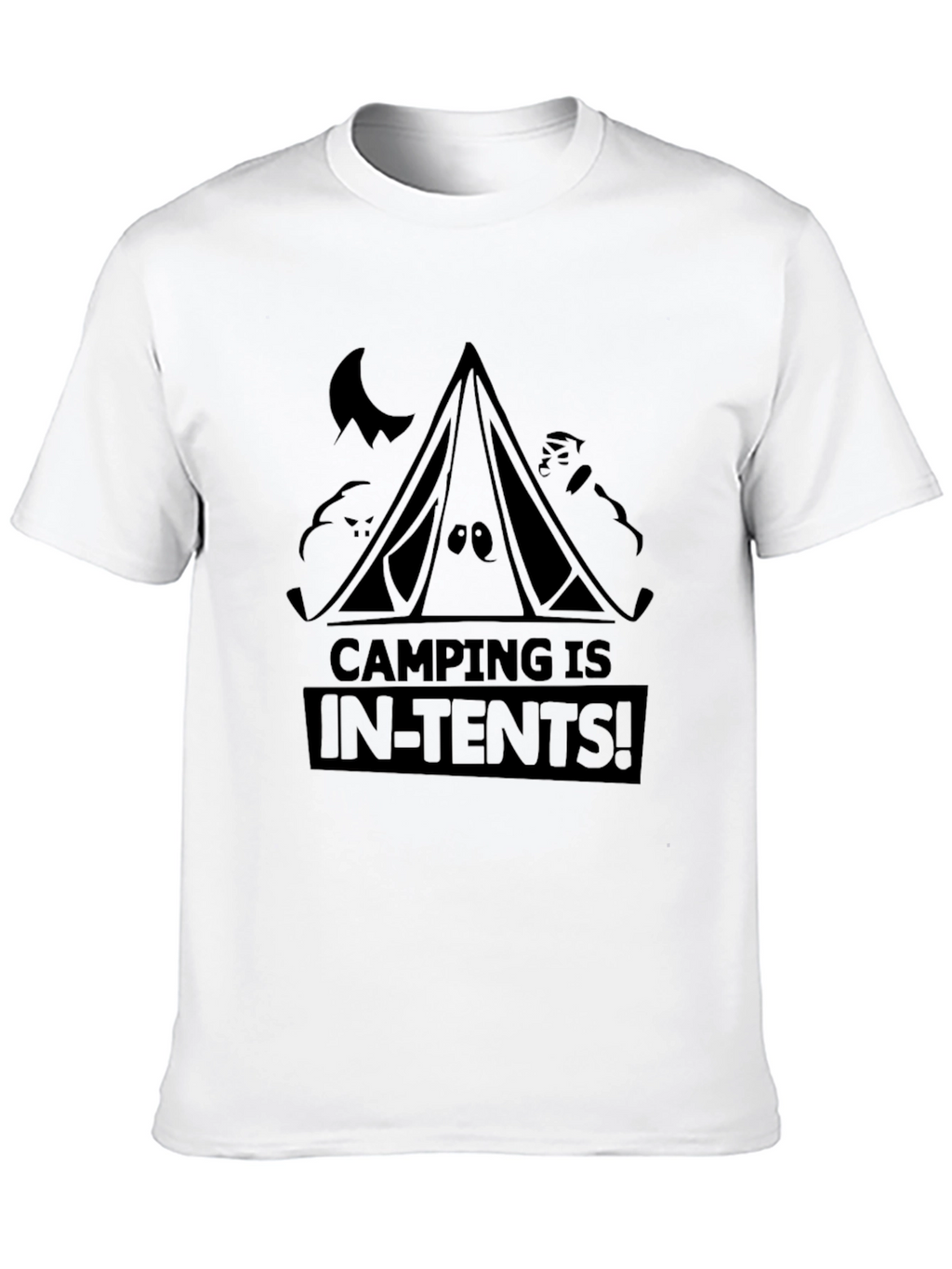 Camping Is In-Tents! Graphic Tee