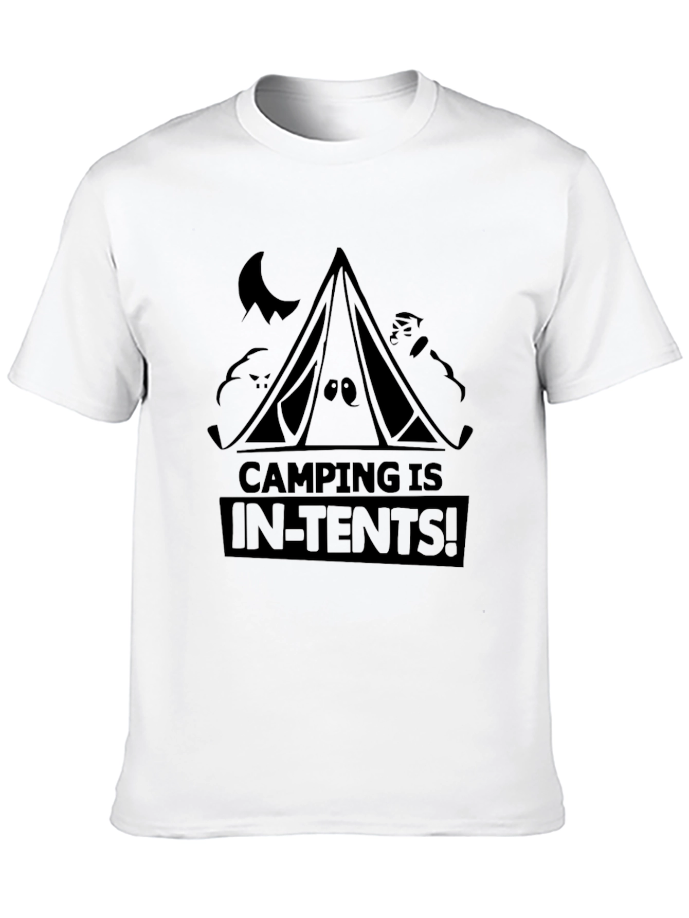 Camping Is In-Tents! Graphic Tee