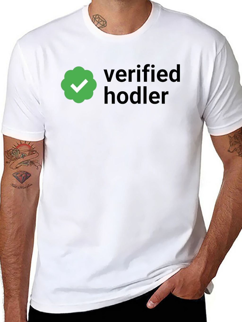 Verified Hodler Black T-Shirt