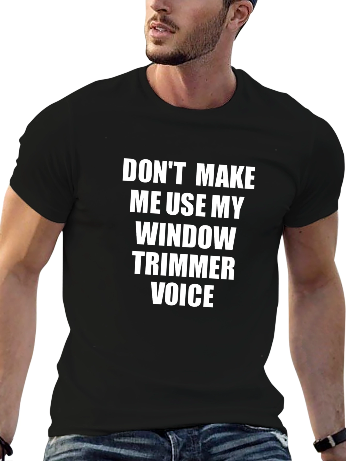 Window Trimmer Voice Funny T-Shirt