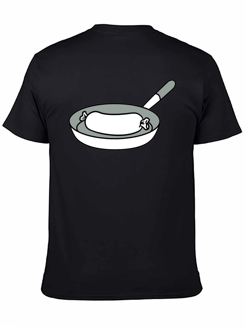 Sausage in a Pan Graphic T-Shirt - Foodie Fun!