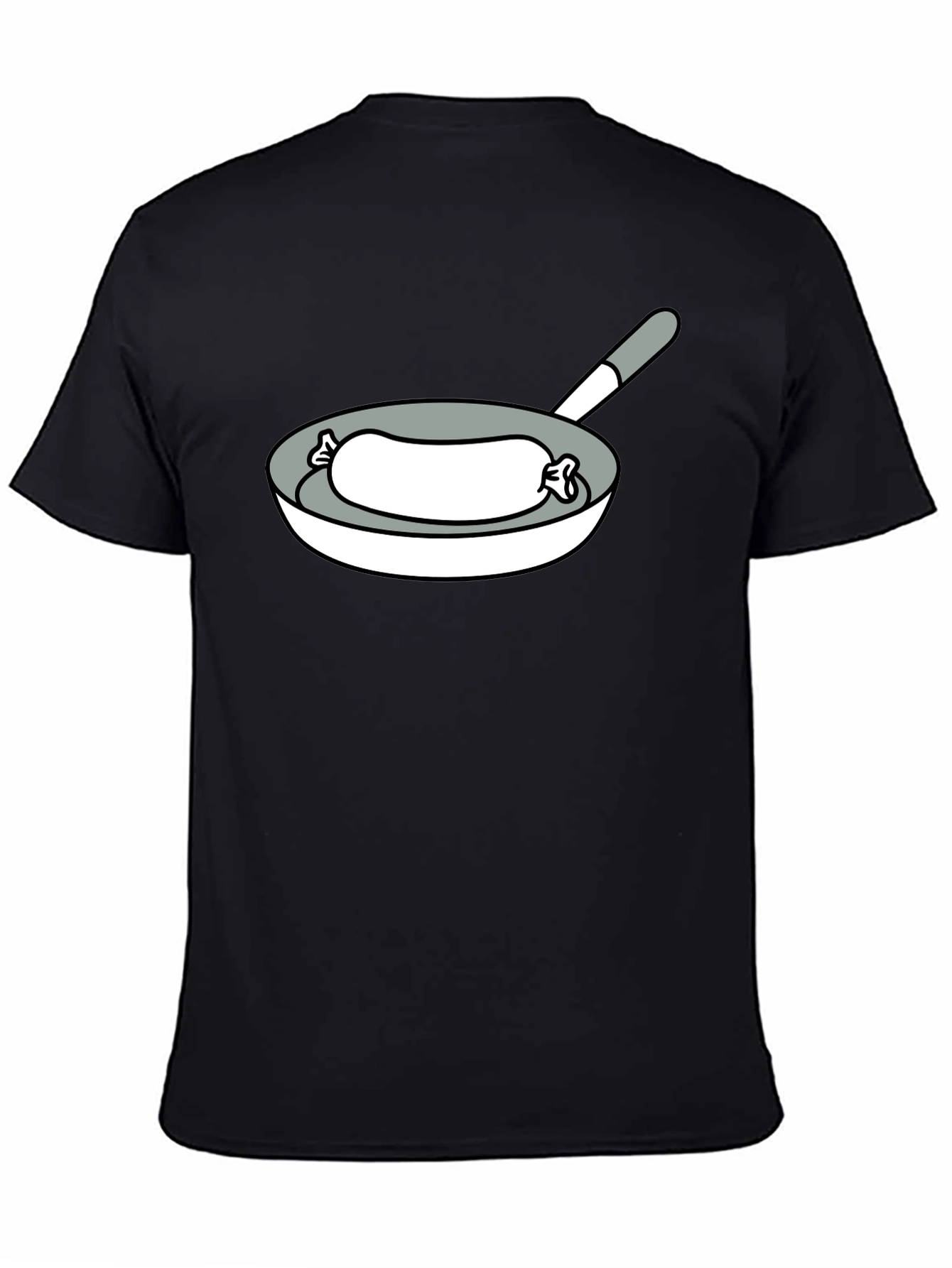 Sausage in a Pan Graphic T-Shirt - Foodie Fun!