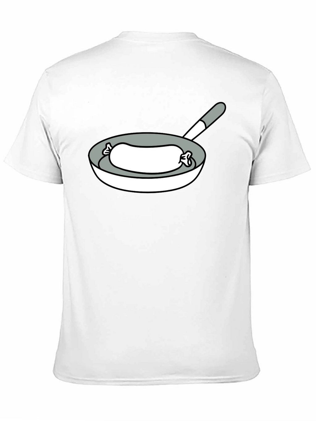 Sausage in a Pan Graphic T-Shirt - Foodie Fun!