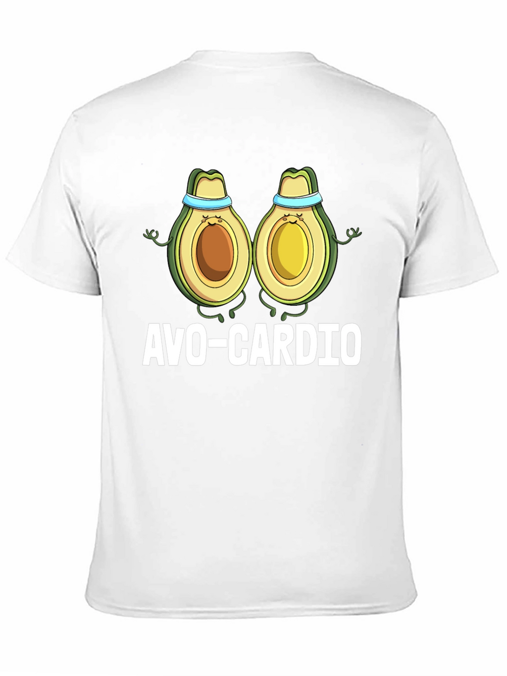 Avo-Cardio Workout T-Shirt - Funny Avocado Fitness Tee