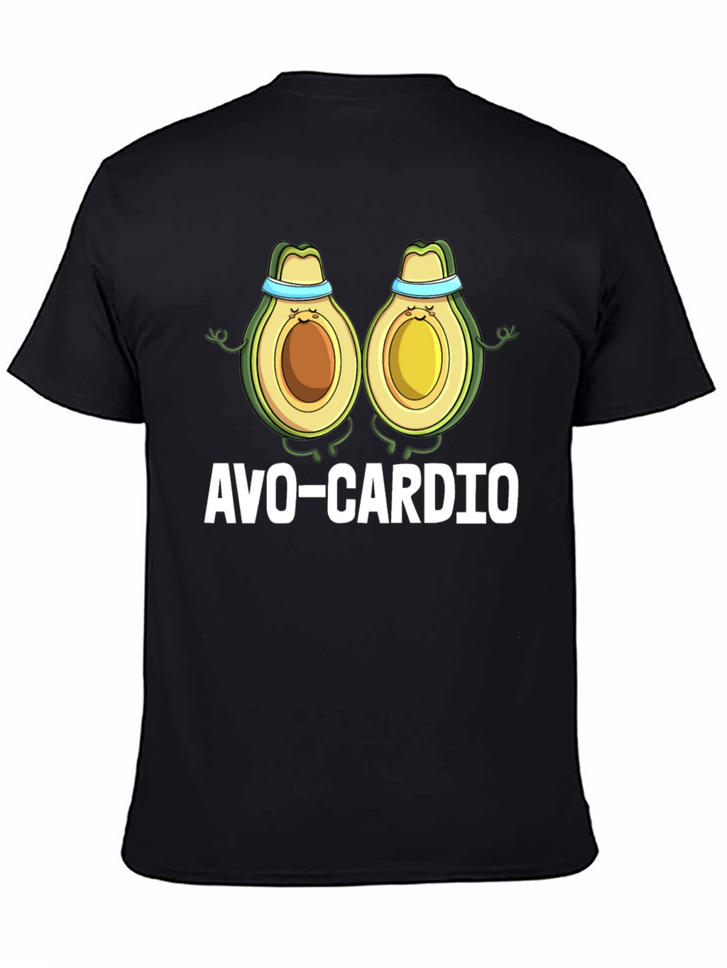 Avo-Cardio Workout T-Shirt - Funny Avocado Fitness Tee