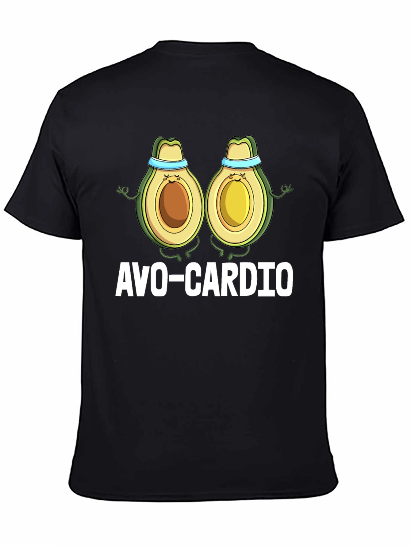Avo-Cardio Workout T-Shirt - Funny Avocado Fitness Tee