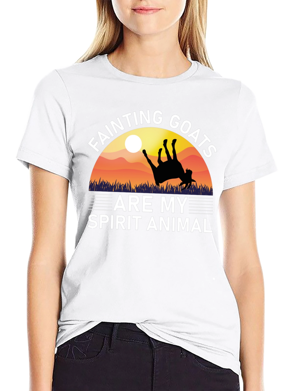 Fainting Goats Spirit Animal T-Shirt