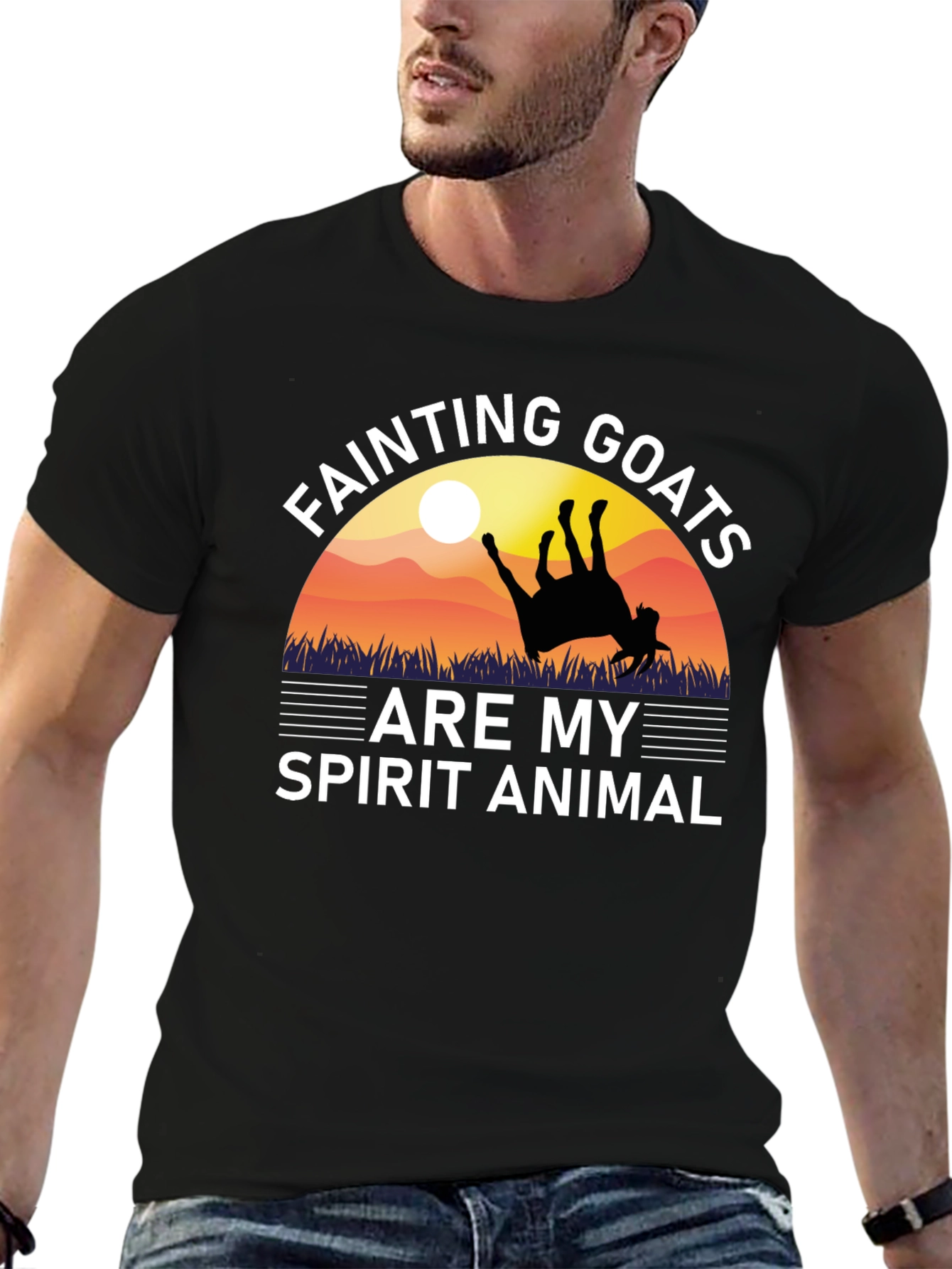 Fainting Goats Spirit Animal T-Shirt