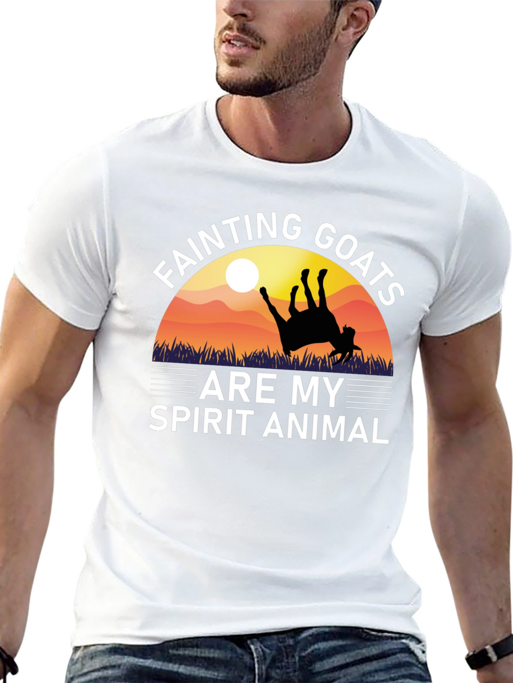 Fainting Goats Spirit Animal T-Shirt