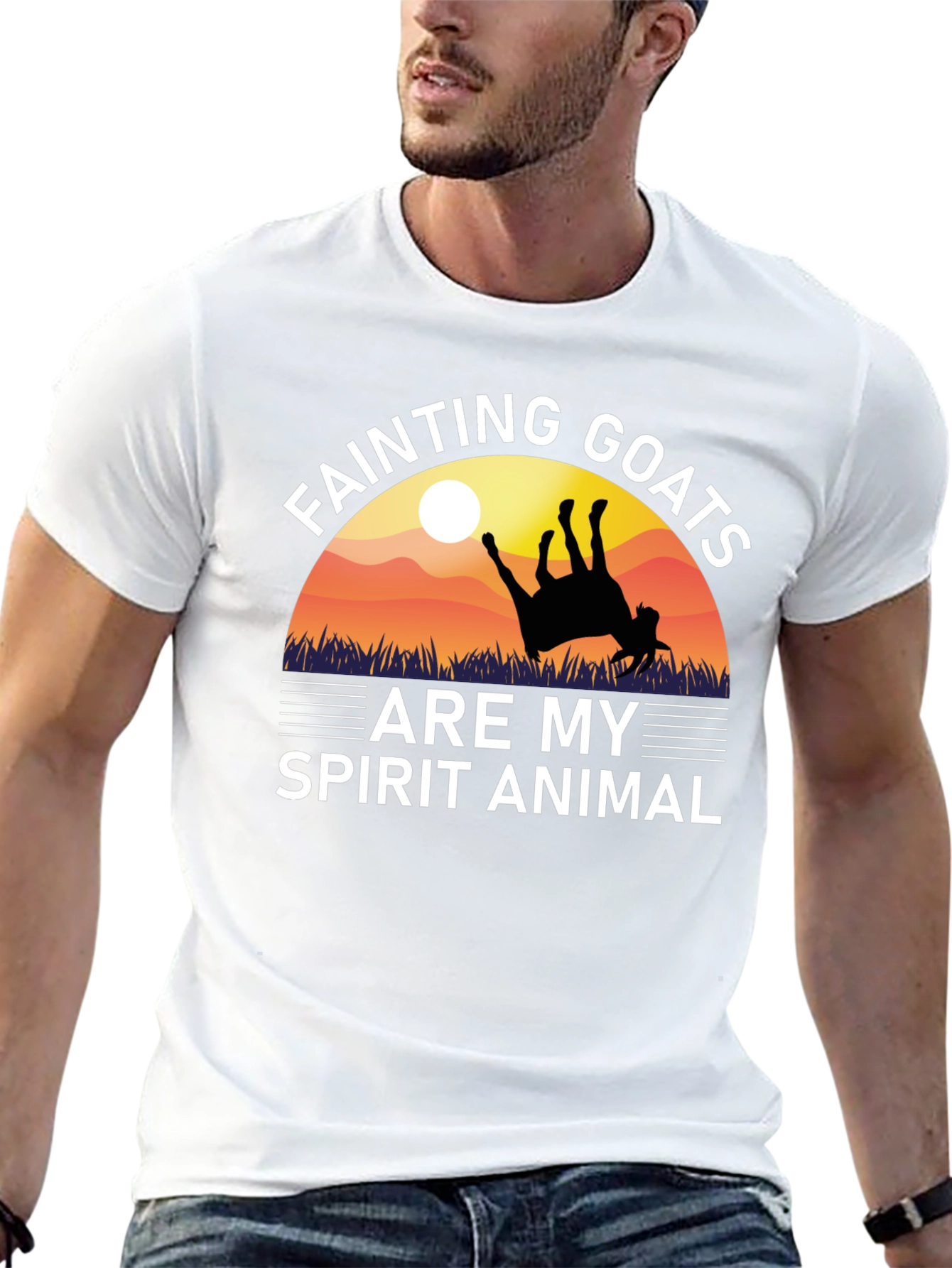 Fainting Goats Spirit Animal T-Shirt