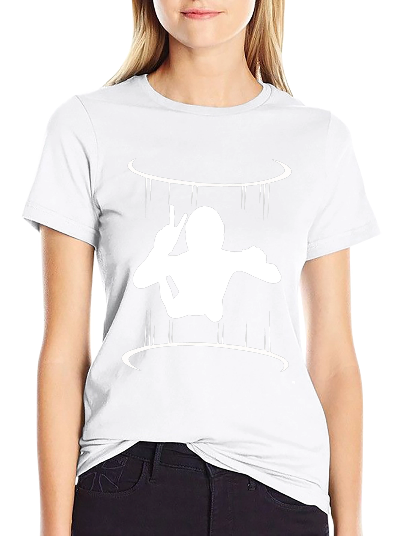 Skydiver Graphic Tee - Black Cotton Comfort