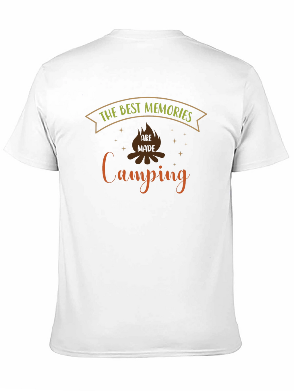 Camping Memories Graphic Tee - Black